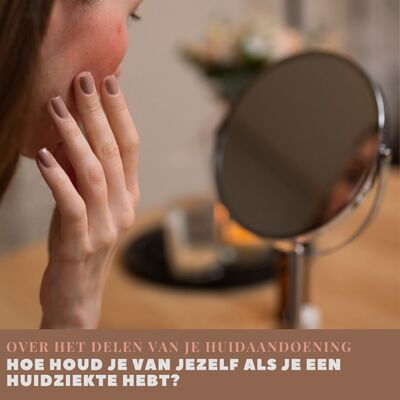 Waarom mensen met eczeem of andere huidziektes meer van zich mogen laten horen, juist op deze warme dag