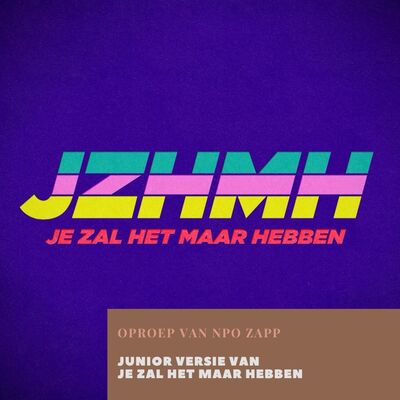 je zal het maar hebben