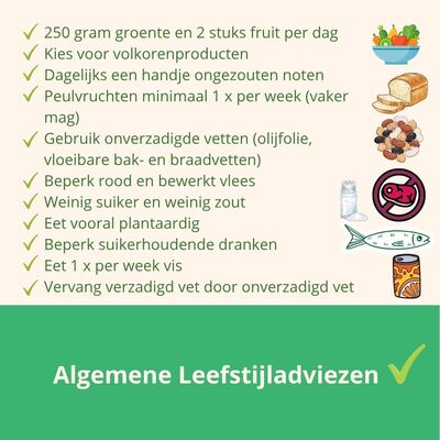 algemene leefstijladviezen voeding algemene leefstijladviezen voeding